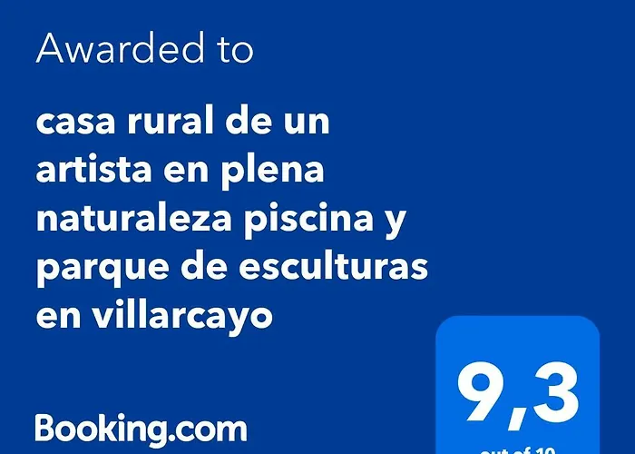 Vakantiehuis De Un Artista En Plena Naturaleza Piscina Y Parque De Esculturas En Villarcayo